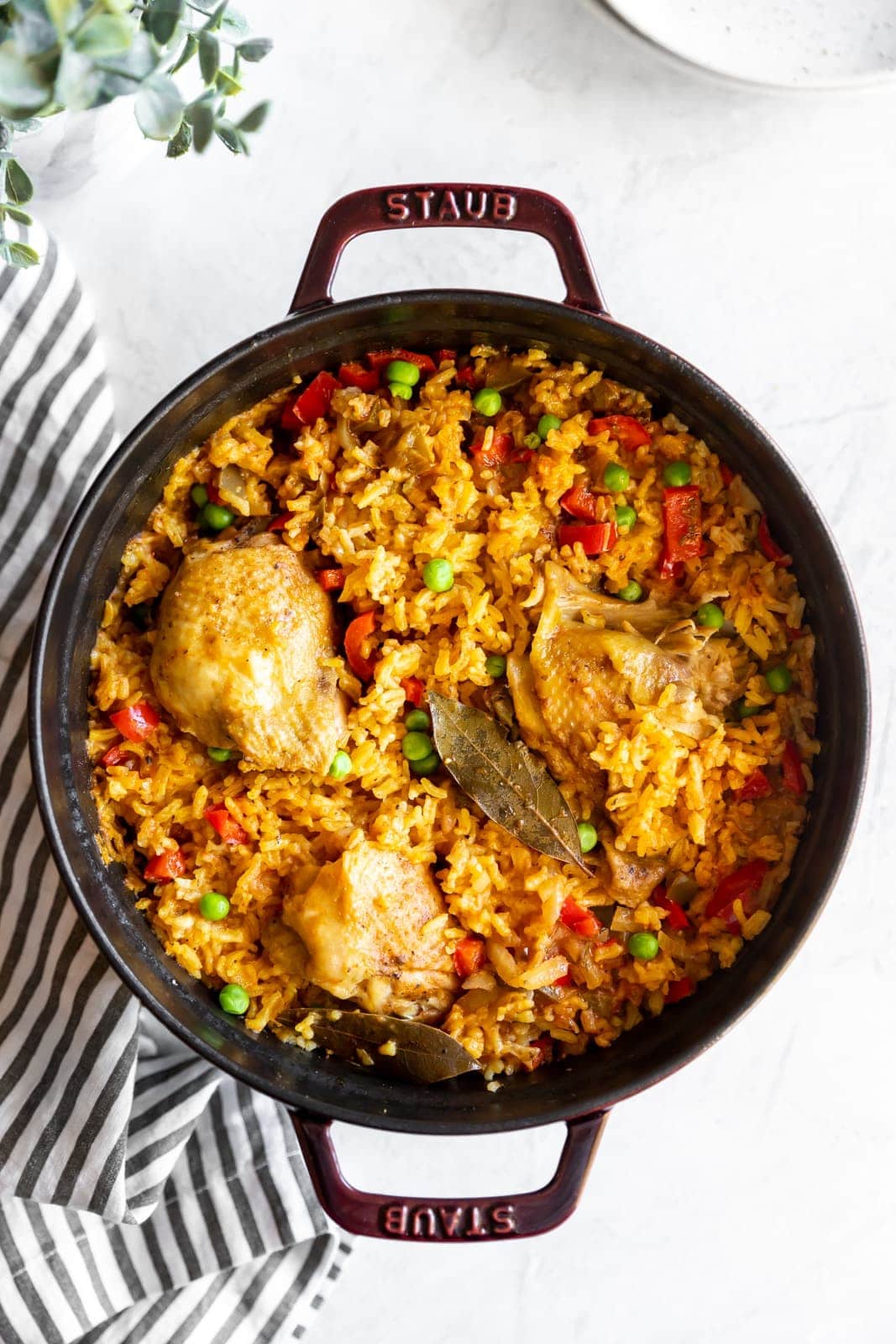 Classic Cuban-Style Arroz Con Pollo - A Sassy Spoon