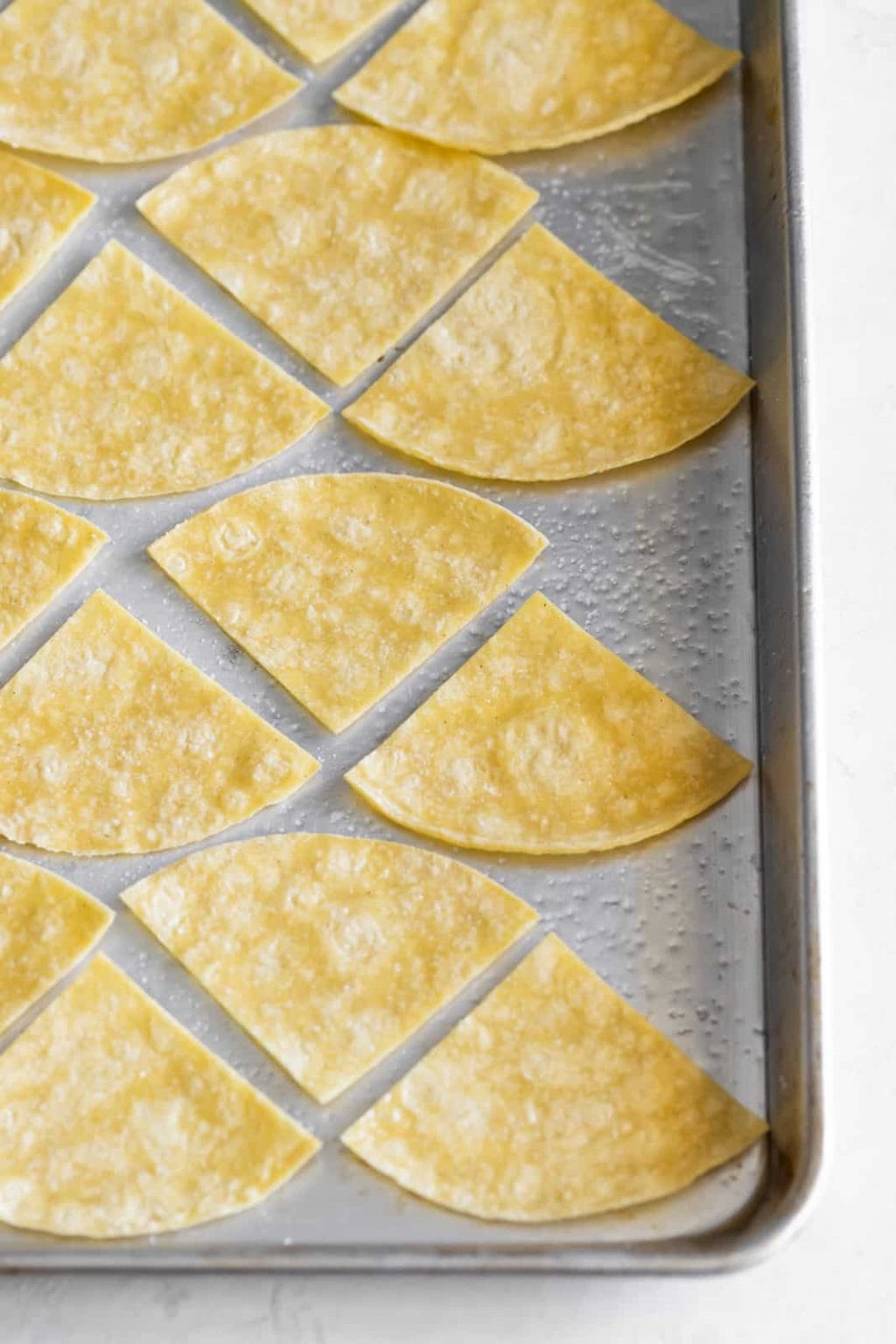 3Ingredient Baked Sea Salt Tortilla Chips A Sassy Spoon