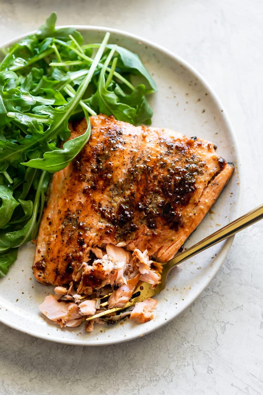 5 Ingredient Honey Mustard Salmon A Sassy Spoon