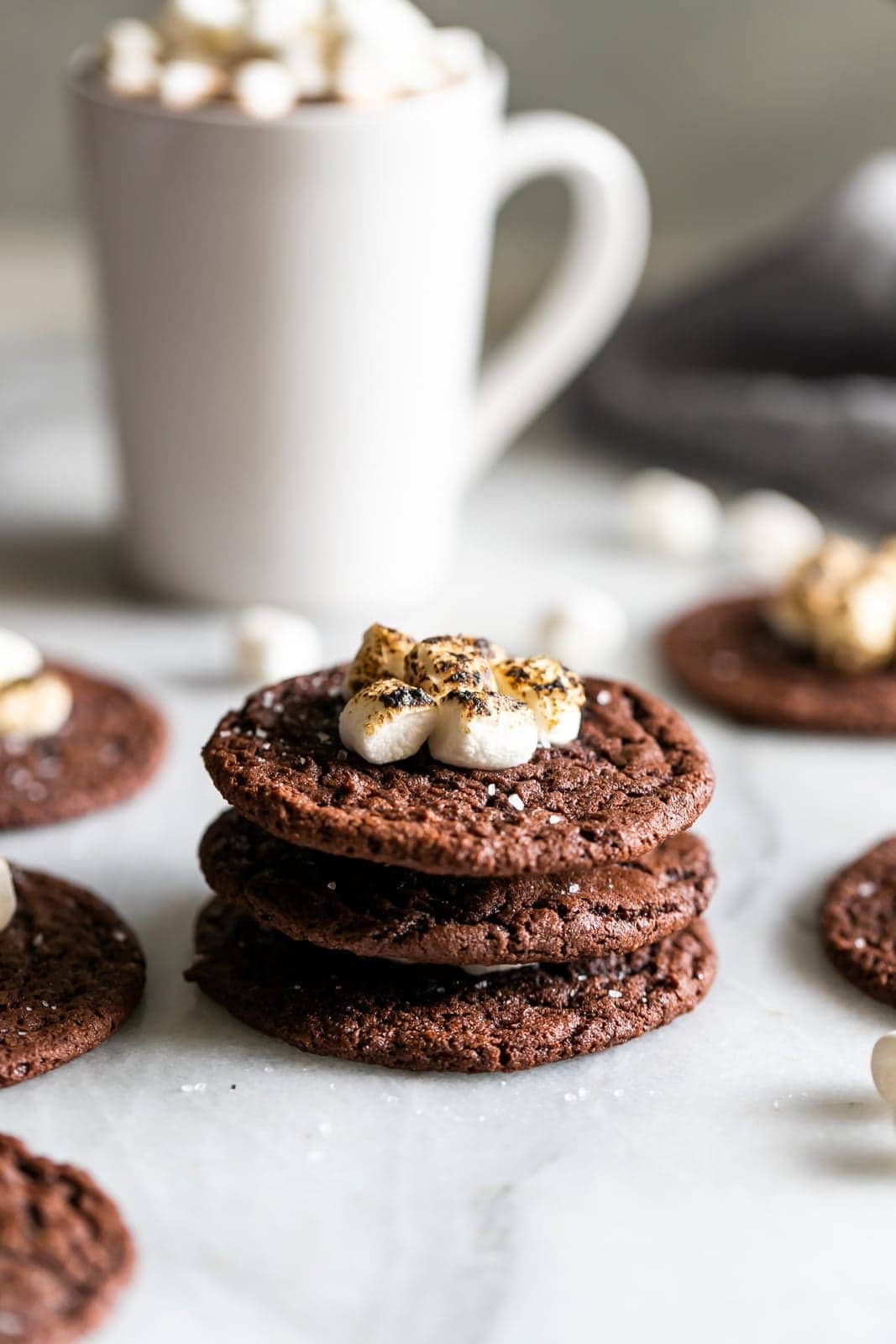 Boozy Hot Chocolate Cookies Recipe A Sassy Spoon