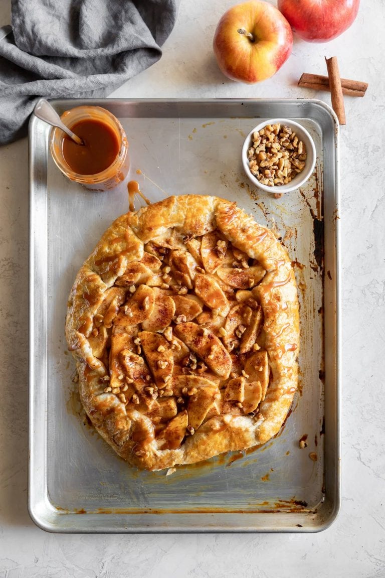 Bourbon Caramel Apple Galette A Sassy Spoon