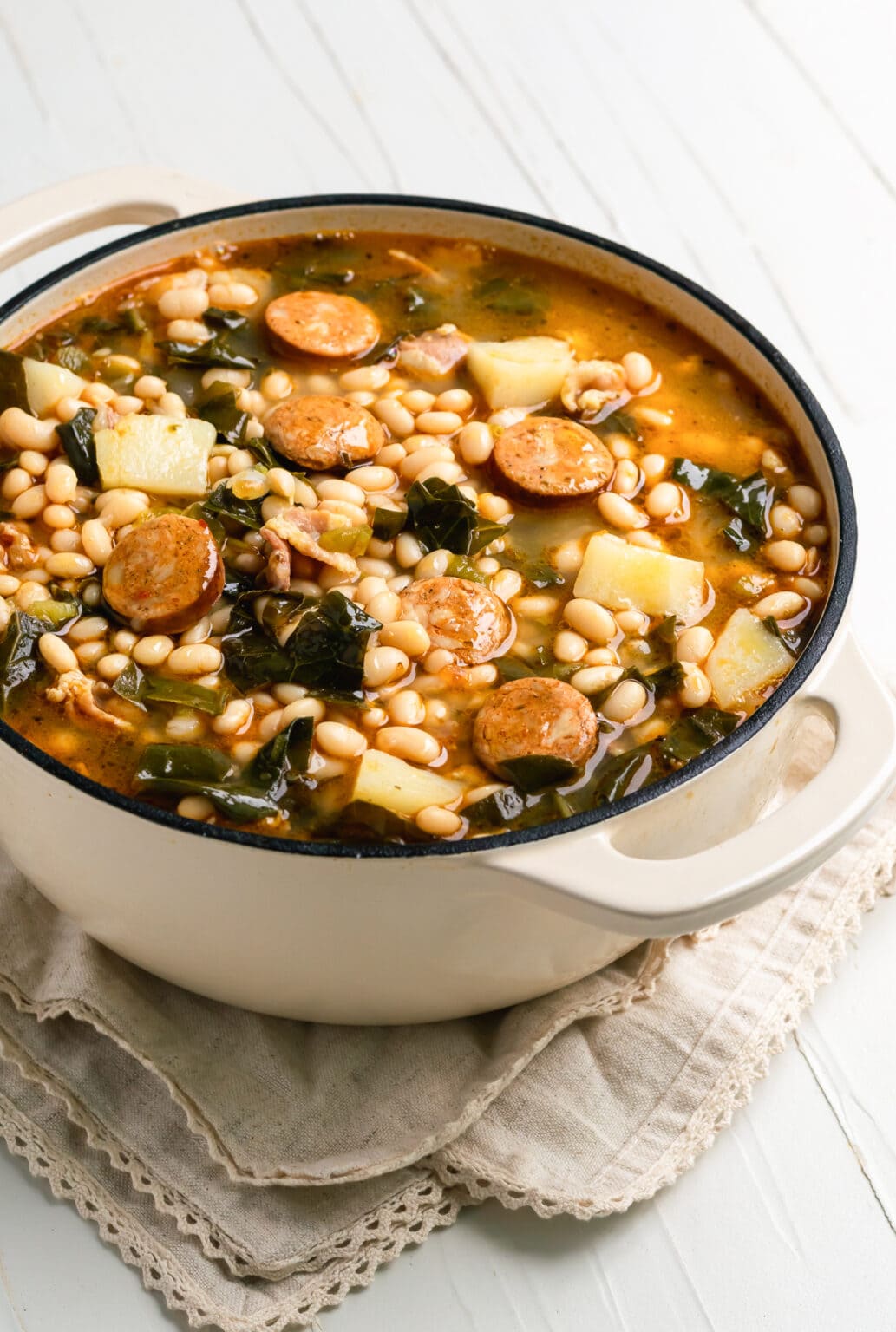Caldo Gallego (Galician White Bean Soup) A Sassy Spoon