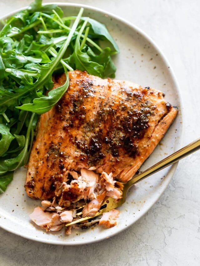 5Ingredient Honey Mustard Salmon Story A Sassy Spoon