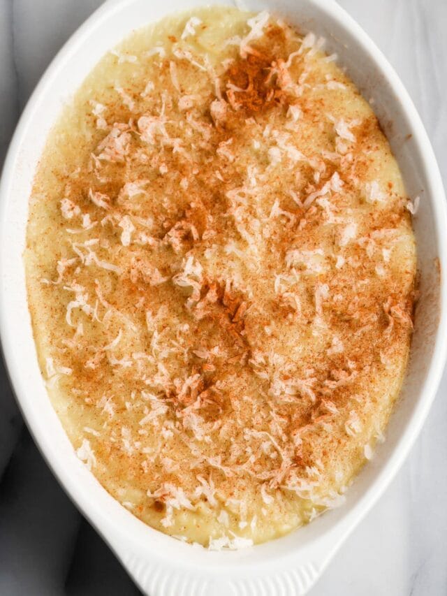 Boniatillo Con Coco Story (Cuban Sweet Potato Pudding)