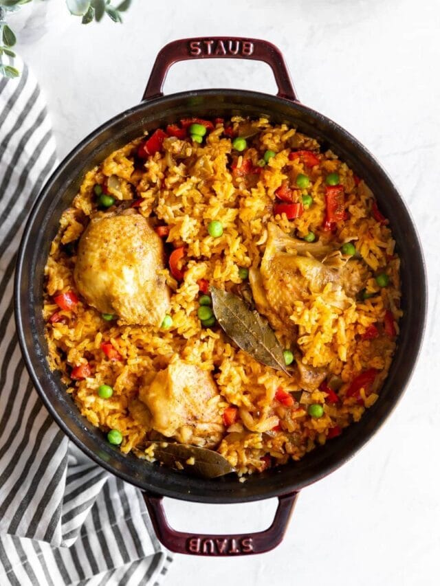 Arroz Con Pollo Story (Cuban Chicken & Rice) (with video)