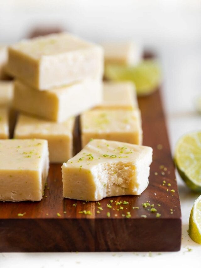Key Lime Fudge Recipe A Sassy Spoon