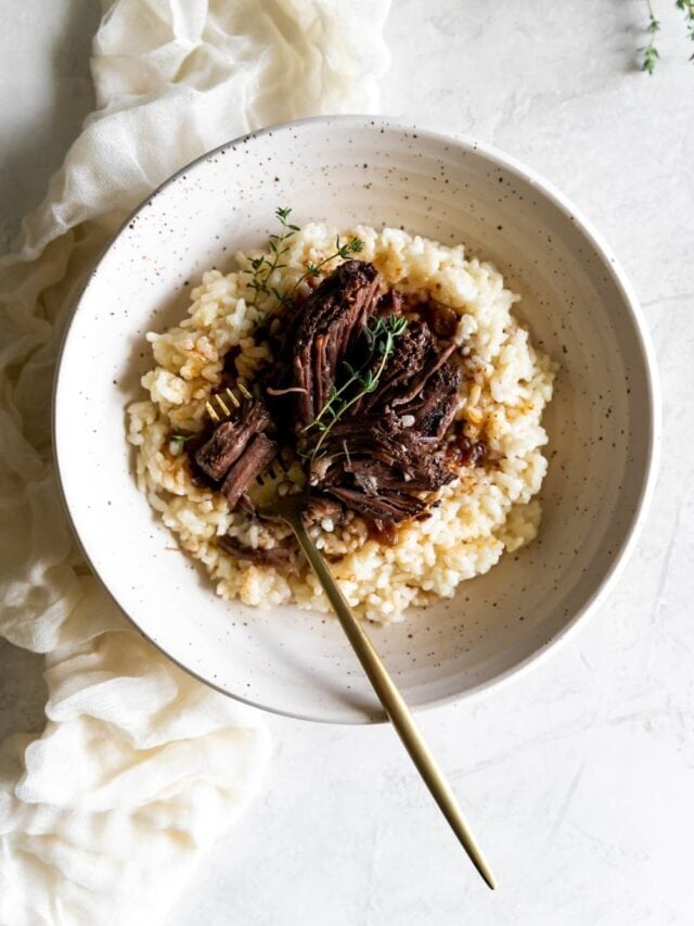 Red Wine Braised Short Ribs Story