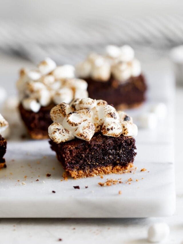 Easy S’mores Brownies Recipe Story