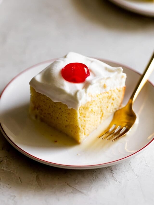 Authentic Tres Leches Cake Recipe Story Three Milks Cake A Sassy Spoon 