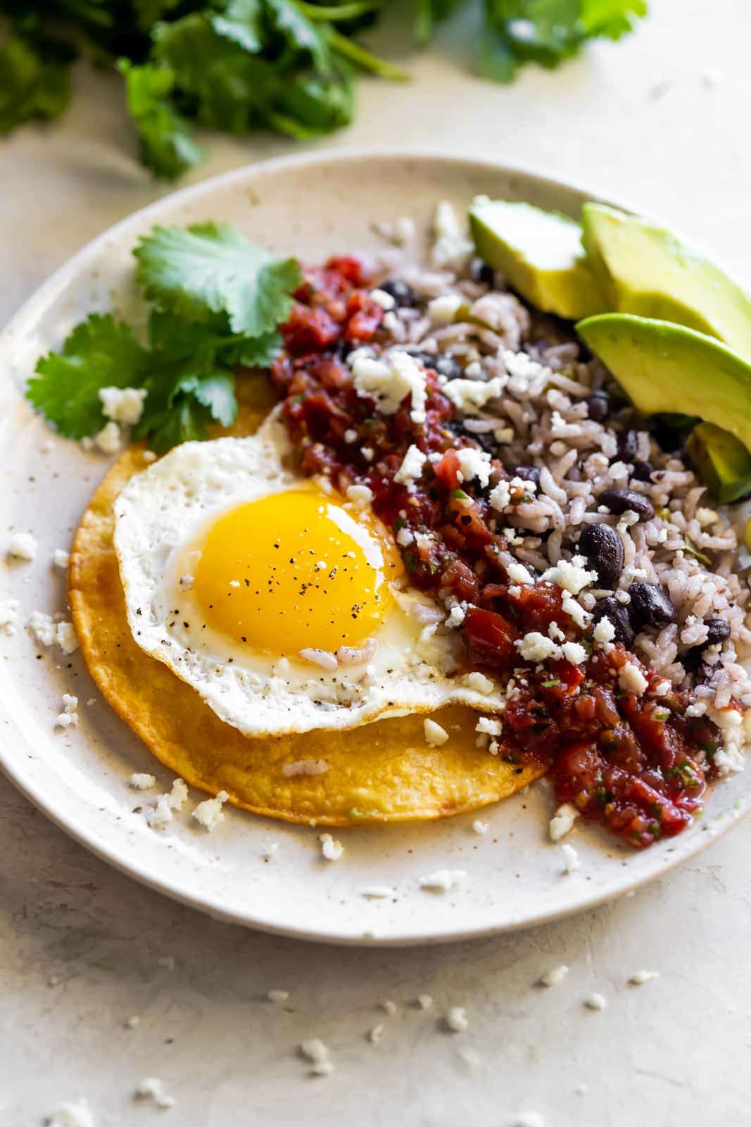 Easy Cuban-Style Huevos Rancheros - A Sassy Spoon