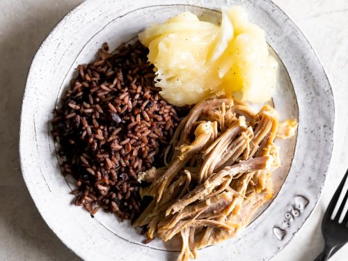 Moros y Cristianos/Arroz Congri (Cuban Black Beans + Rice)