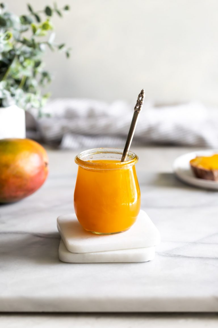 Easy 3Ingredient Mango Jam Recipe A Sassy Spoon