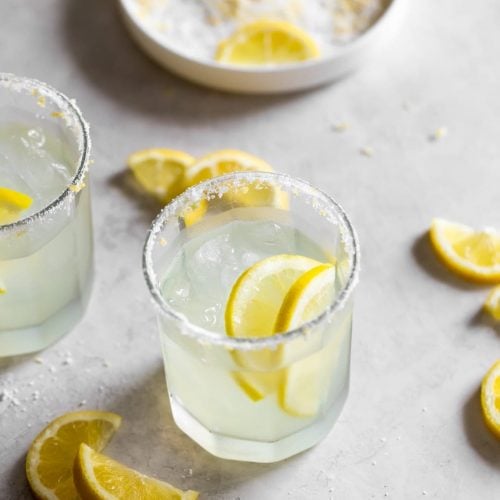 Italian Limoncello Margarita - A Sassy Spoon