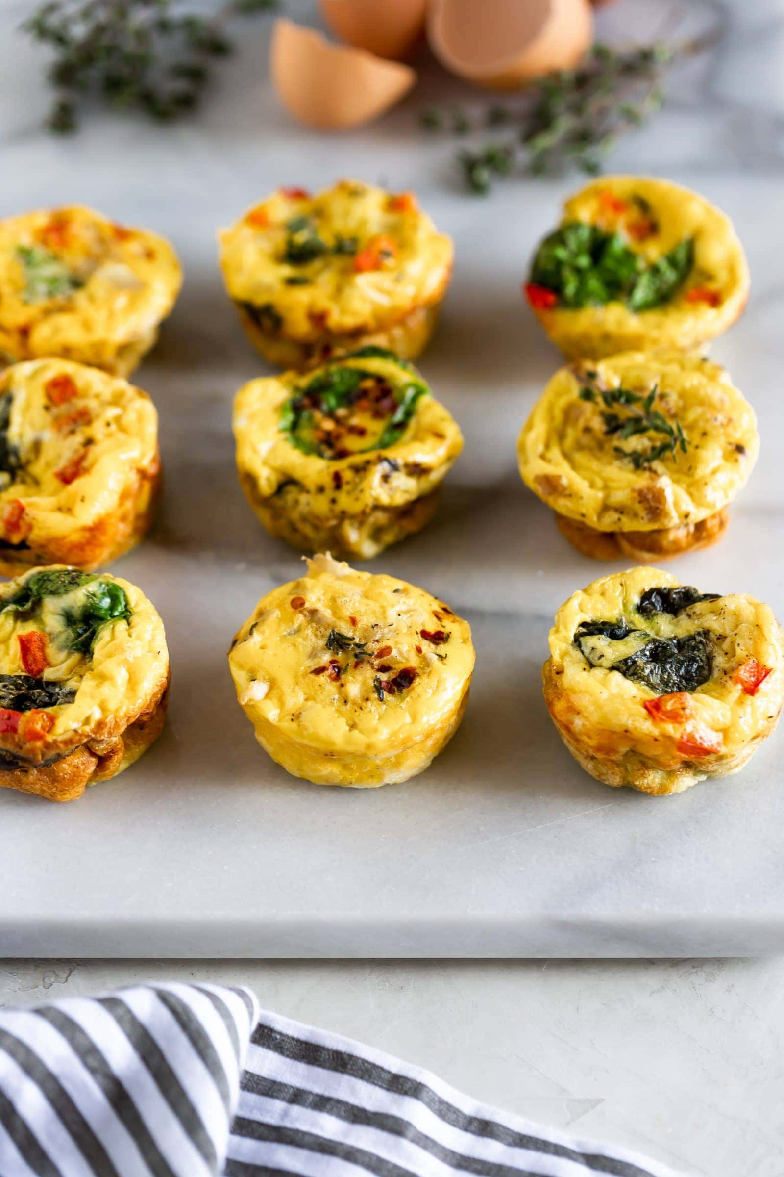 Healthy Egg Muffin Cups (Meal Prep Idea!) - A Sassy Spoon