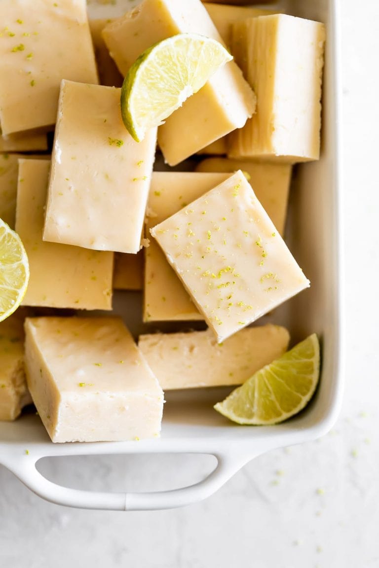 Key Lime Fudge (Creamy, Sweet, Tart!) A Sassy Spoon