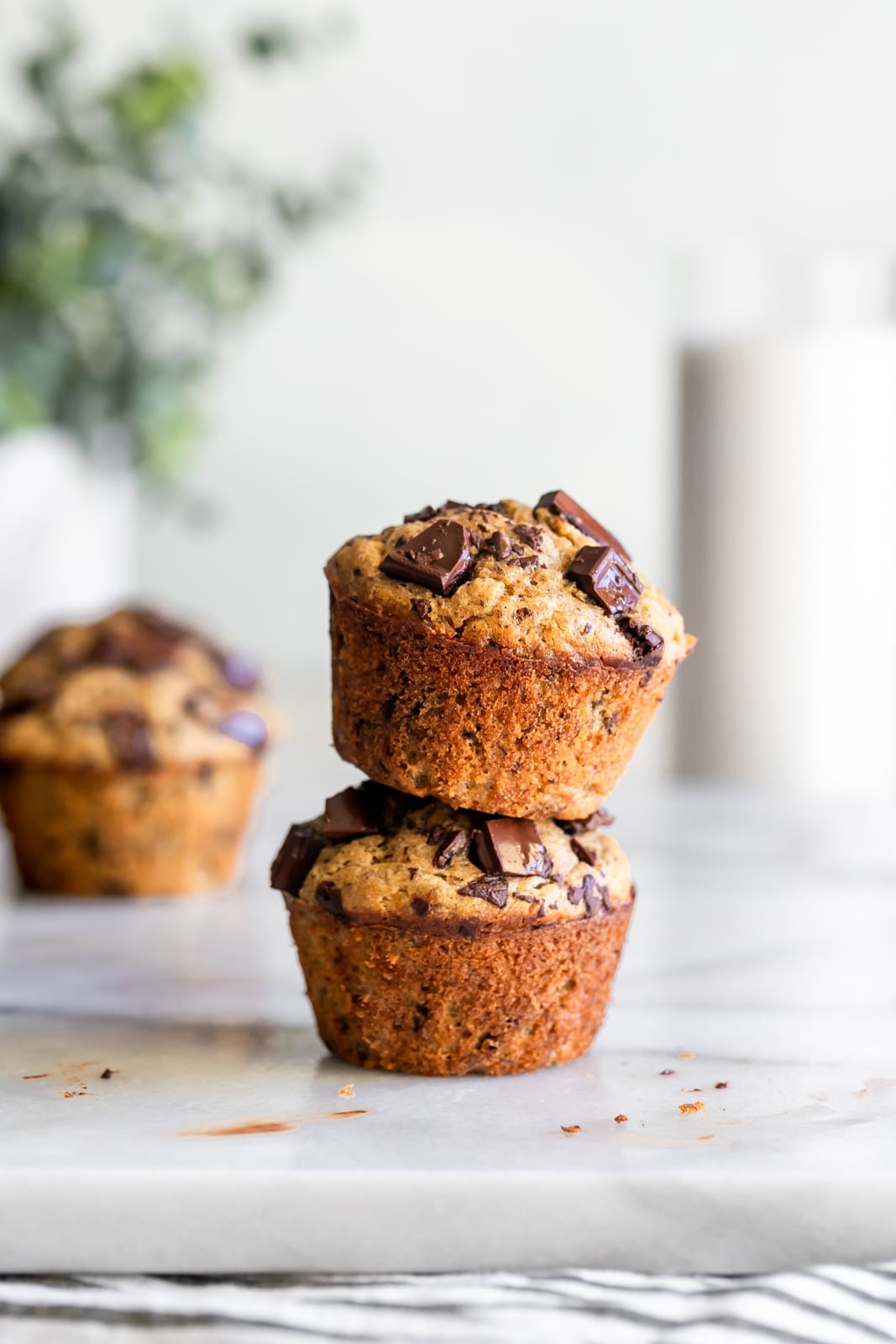 Banana Coffee Cake Muffins - Justine Doiron