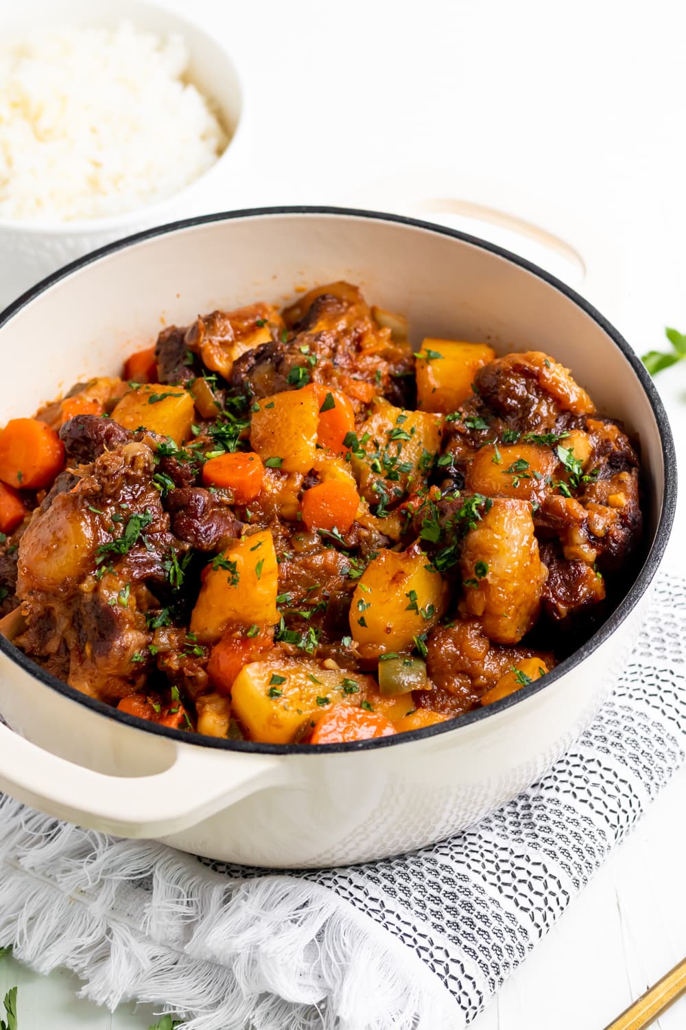 Carne con Papas (Cuban Beef Stew) - A Sassy Spoon