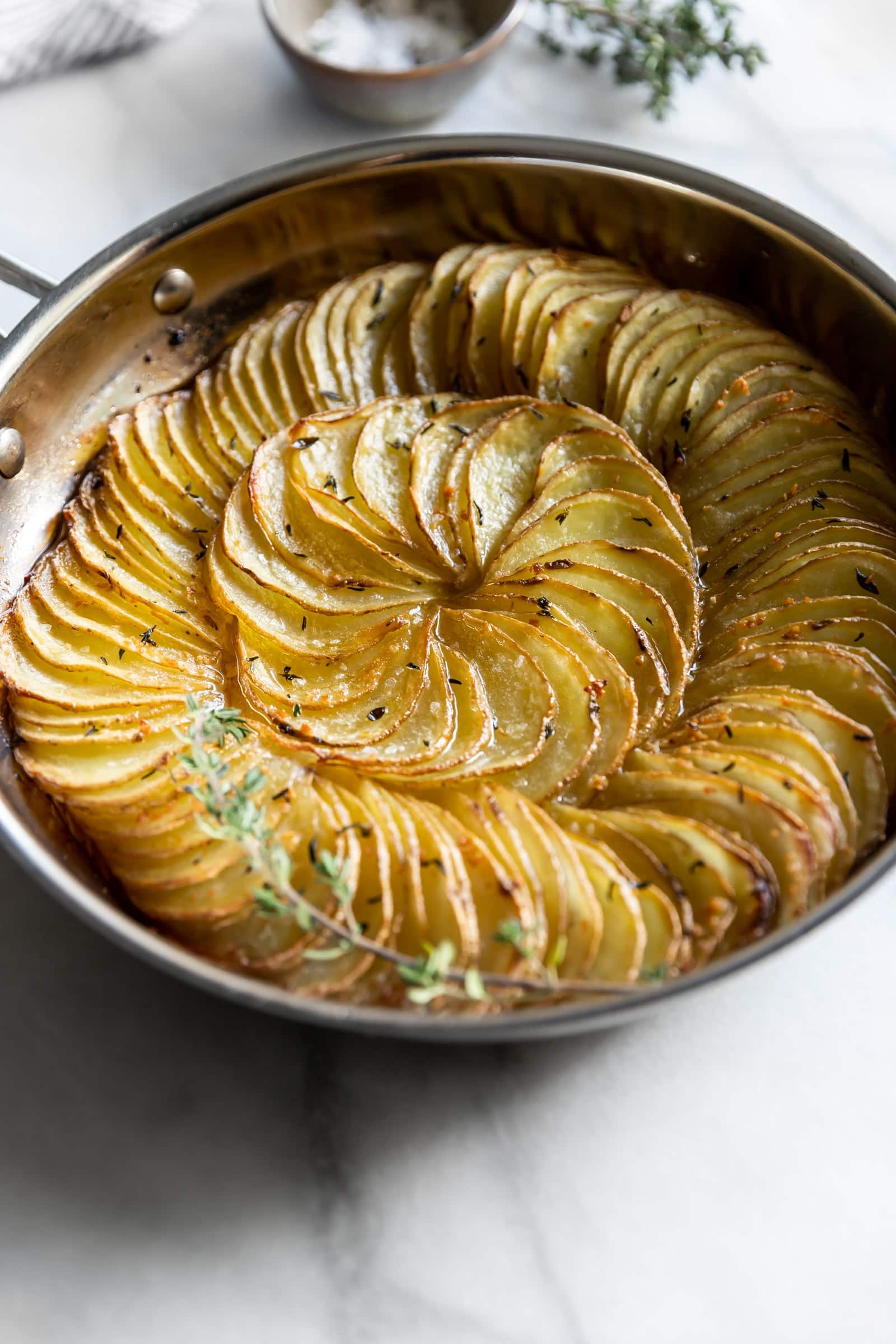 How to thinly slice potatoes